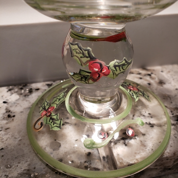 Christmas glasses. Hand painted. - Picture 5 of 5